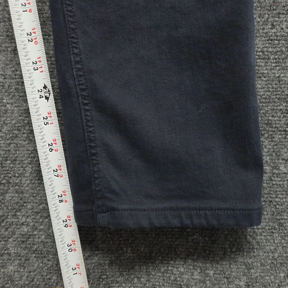 7 For All Mankind Slimmy Jeans Men 32x29 Navy Blue Luxe Performance Denim Casual